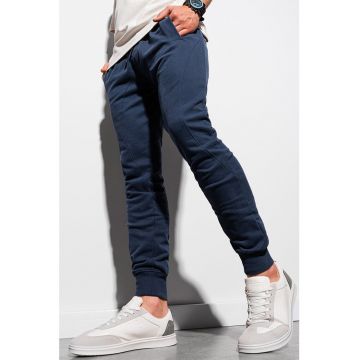 Pantaloni sport conici cu snur de ajustare