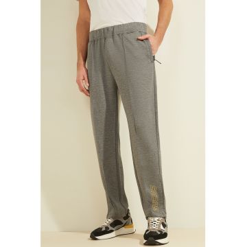 Pantaloni sport cu slituri cu fermoar la glezna