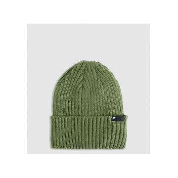Caciula de iarna barbati  Kaki - M - material sintetic - design beanie