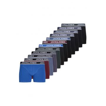 Chiloti boxeri barbati  set 12 bucati - multicolori - bumbac