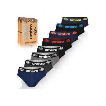 Chiloti pentru barbati  Bumbac - Set - 8 piese - BM204 - Multicolor