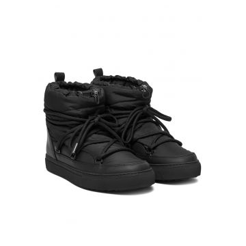 Cizme de zapada barbati  Black Bomber - tesatura - culoare negru