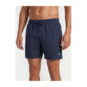 Costum de baie barbati -  bleumarin - poliester - set cu captuseala elastan