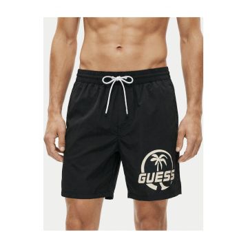 Costum de baie barbati -  negru - poliester