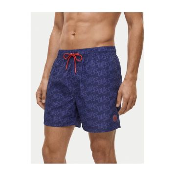 Costum de baie barbati -  poliester - albastru - 95% poliester 5% elastan.
