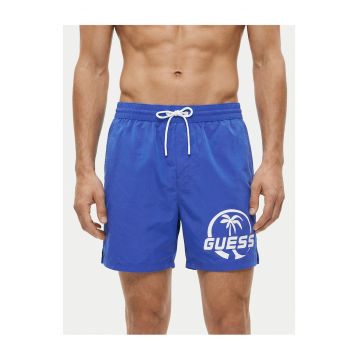 Costum de baie barbati -  poliester - albastru - captuseala 95% poliester 5% elastan