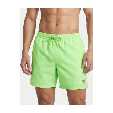 Costum de baie barbati -  poliester - verde - 100% poliester
