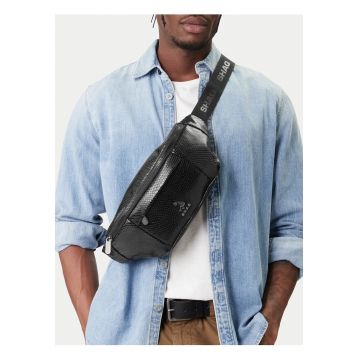 Geanta barbati -  neagra - One Size INTL