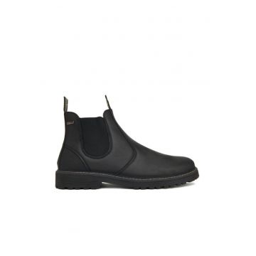 Ghete barbati  Chelsea - piele naturala - Negru