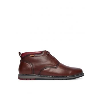 Ghete barbati  Olmo 113 - piele naturala - culoare maro