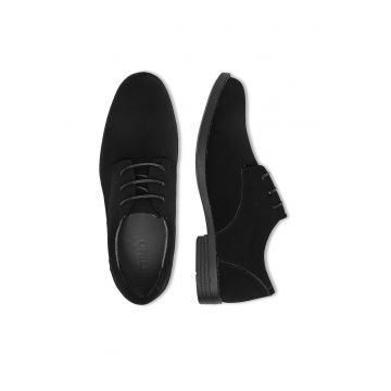 Mocasini barbati -  material sintetic - negru -