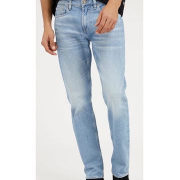 Pantaloni barbati -  Bumbac - Albastru.