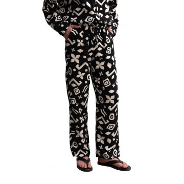 Pantaloni barbati -  Bumbac - Negru