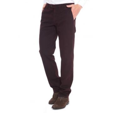 Pantaloni barbati -  Eton 6565 - - Visiniu