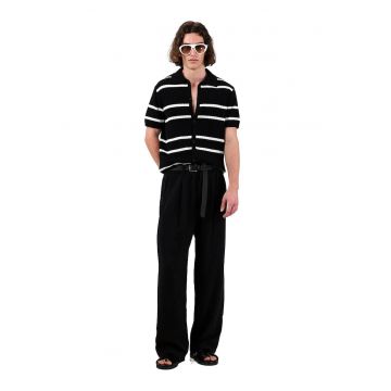 Pantaloni barbati -  Modal/Poliester - Negru