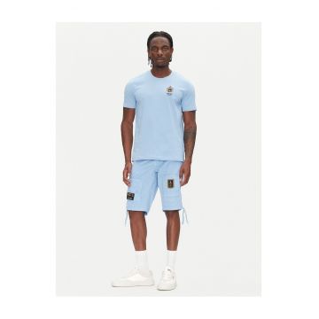 Pantaloni scurti Barbati -  bumbac - albastru -