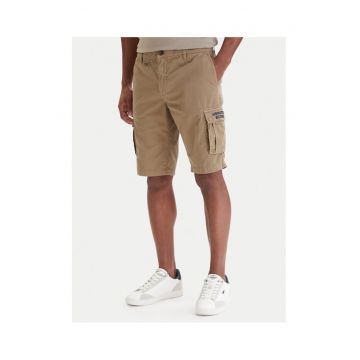 Pantaloni scurti Barbati -  bumbac - bej - Bej
