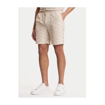 Pantaloni scurti barbati -  bumbac/poliester - bej