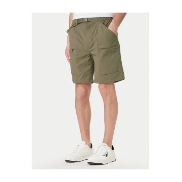 Pantaloni scurti barbati -  fermoar - Poliamida - verde