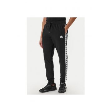 Pantaloni sport barbati -  bumbac - negru - 80% bumbac