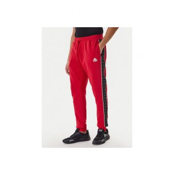 Pantaloni sport barbati -  rosu - 80% bumbac