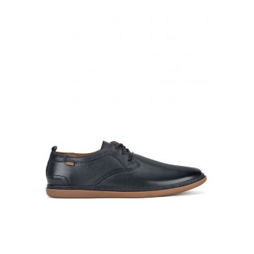 Pantofi barbati -  bleumarin - piele naturala -