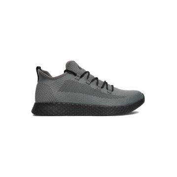 Pantofi sport barbati -  material textil - usori - gri