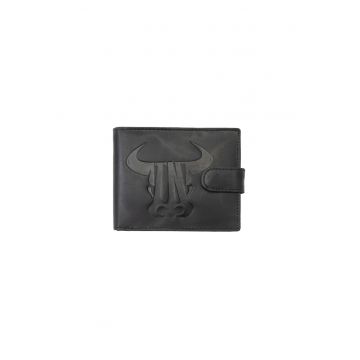 Portofel barbati din piele naturala negru brand Toro