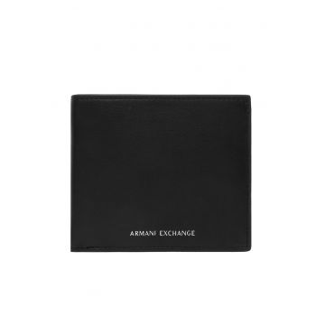 Portofel barbati -  piele ecologica - negru - One Size INTL
