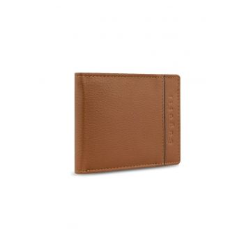 Portofel barbati -  piele naturala - 491333 - Maro cognac