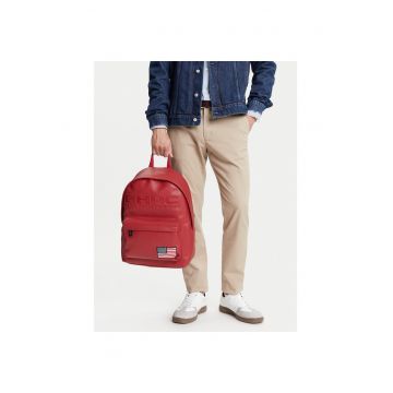 Rucsac barbati -  tkanina - rosu - One Size INTL