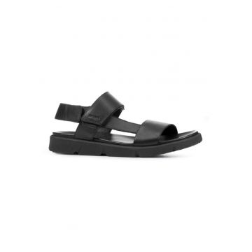 Sandale barbati -  U Xand 2S Black - Piele ecologica - Negru