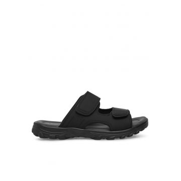 Sandale sintetice barbati  Negru - Negru