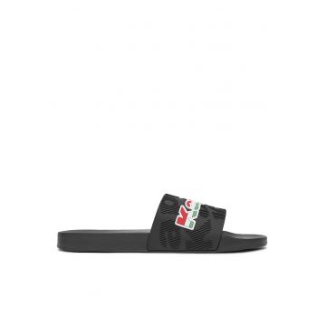 Slapi  barbati - culoare neagra