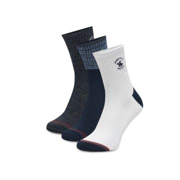 Sosete barbati -  set 3 perechi - negru - 43-46