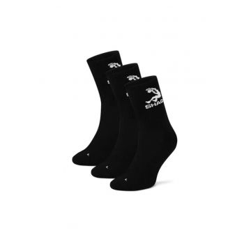 Sosete sport barbati -  3 perechi - negru -