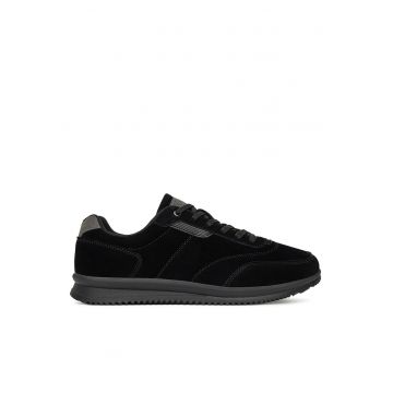 Tenisi barbati  negru - textildwqf - Negru