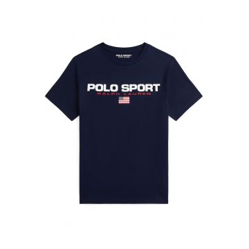 Tricou barbati -  bumbac - bleumarin -