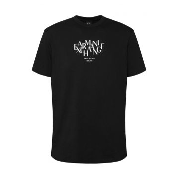 Tricou barbati -  bumbac negru -