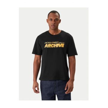 Tricou barbati -  bumbac organic - negru