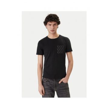 Tricou barbati -  din bumbac - negru