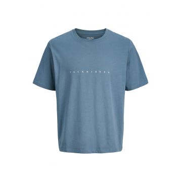 Tricou Bumbac  Barbati Albastru - Albastru