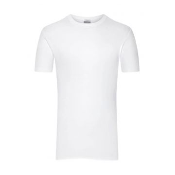 Tricou  pentru barbati - Bumbac - Alb - Alb