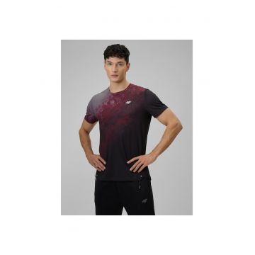 Tricou sport barbati  burgundy - regular - uscare rapida