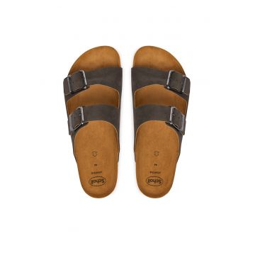 barbati -  piele naturala - maro - Maro