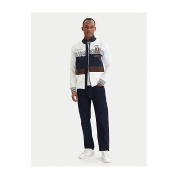 Bluza Barbati -  Bumbac - 2XL INTL - Alb - Colorat -