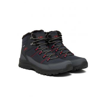 Bocanci trekking barbati -  textil - albastru - durabili - confortabili -
