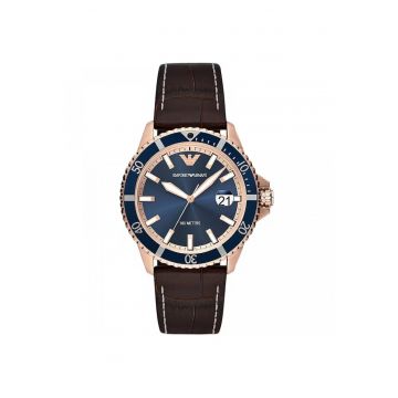 Ceas de barbati  Diver AR11515 - Analog 1372542457 - Maro