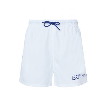 Costum de baie barbati -  alb - poliester - set