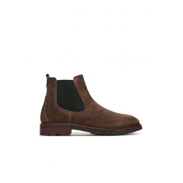 Ghete barbati  model 899 - piele naturala - maro chocolate - Maro